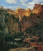 Tivoli, les cascades et le temple de Vesta Ernst Fries